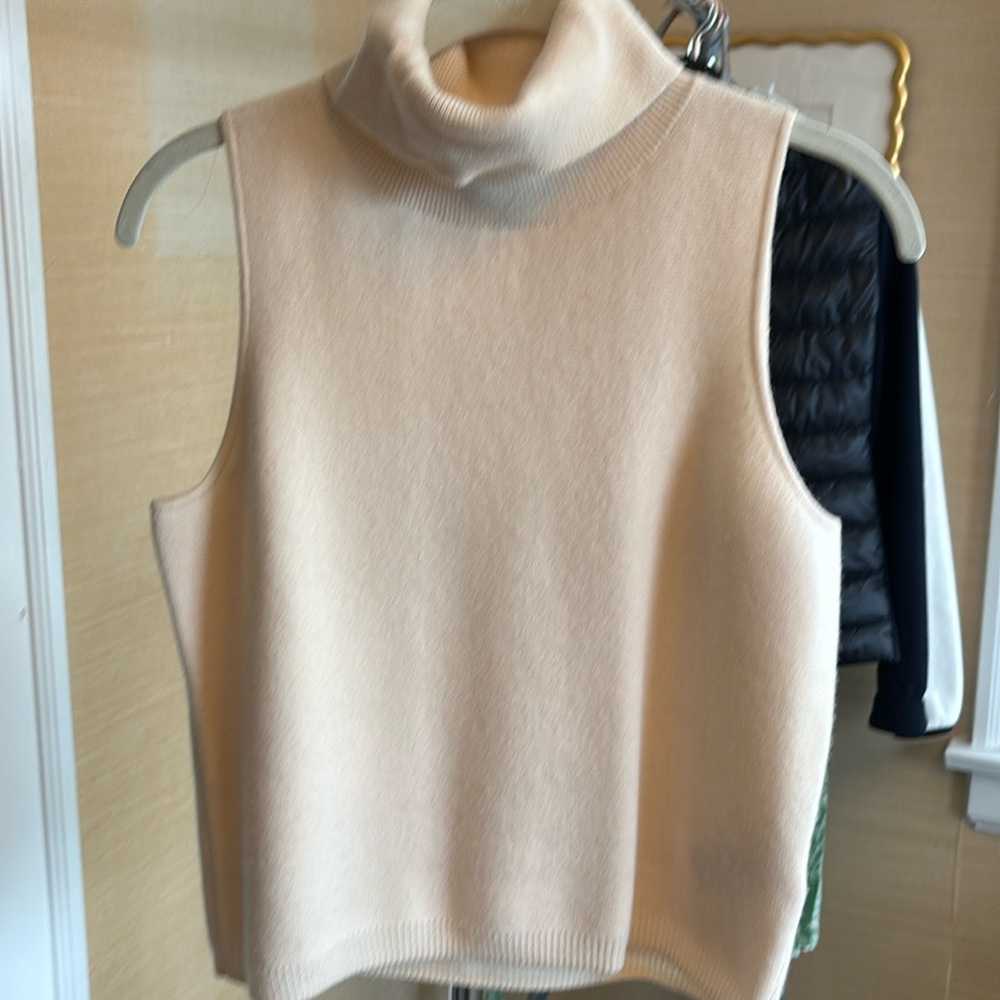 Jcrew sleeveless sweater